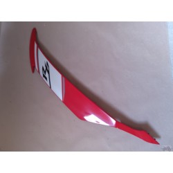 Carénage de flan droit rouge R6 2008-2016