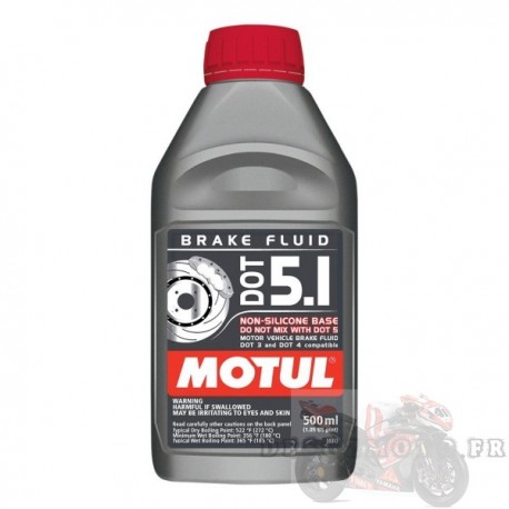 Liquide de frein DOT 5.1 MOTUL 500ML