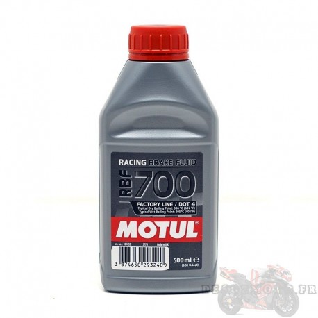 Liquide de frein competition RBF 700 MOTUL 500ML