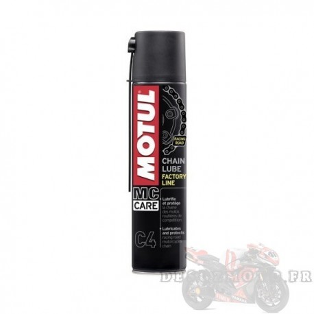 Lubrifiant chaîne C4 Factory Line MOTUL 400ML