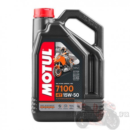 Huile moteur 7100 MOTUL 4T 15W50 4L