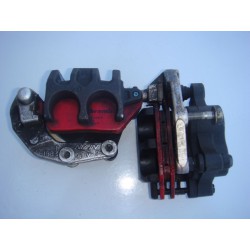 Paire d'étriers de frein avant plaquettes BREMBO pour Z750 07-14