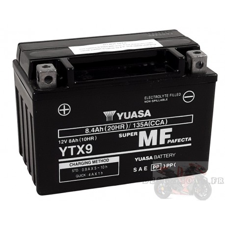 Batterie YUASA YTX9