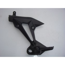 Platine arrière gauche noire pour Z750 07-14