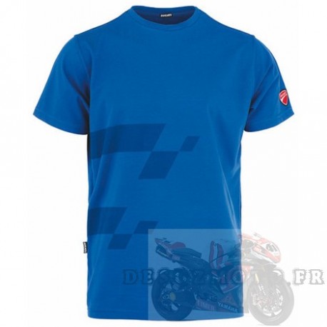 T-shirt Inn-Misano DUCATI bleu taille XL