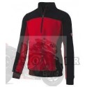 Sweat zippé 3/4 Inn-Podium DUCATI rouge/noir taille M