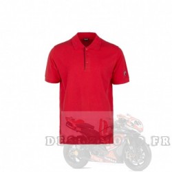 Polo Inn-Chang DUCATI manches courtes rouge/noir taille M
