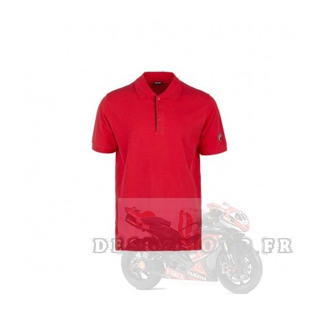 Polo Inn-Chang DUCATI manches courtes rouge/noir taille M