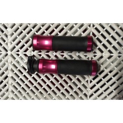 Poignées anodisés rouge pour Z750 03-06
