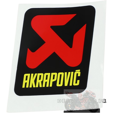 STICKER AKRAPOVIC 57X60