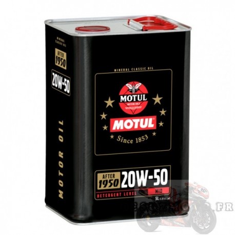 Huile moteur Classic MOTUL 4T 20W50 5L