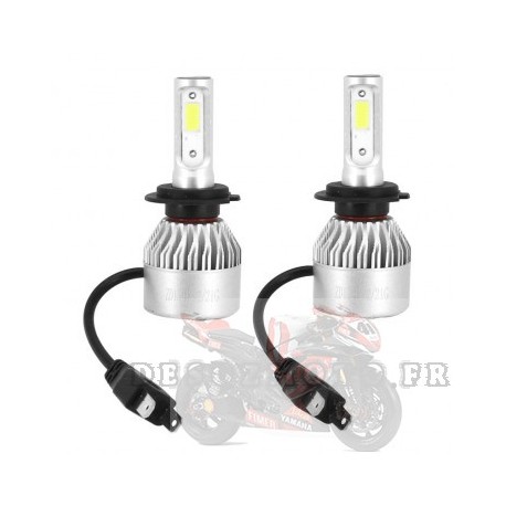 AMPOULE/LAMPE A LED H7 12V CULOT PX26D 8000 LUMENS par 2