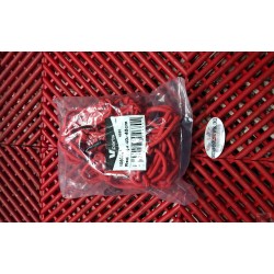 PROMO Filet araignée pour casque ou bagages rouge 40x40