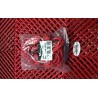 Filet araignée pour casque ou bagages rouge 40x40