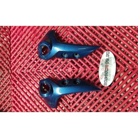 Ecopes de phare bleues pour FZ6 04-06