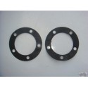 Paire de rondelles pour jantes pour Z750 07-14