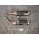 Silencieux MIVV carbone d'échappement de Triumph 675 street triple 2007-2012