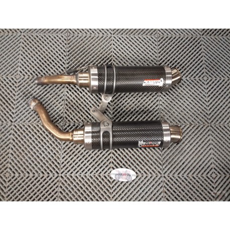 Silencieux MIVV carbone d'échappement de Triumph 675 street triple 2007-2012