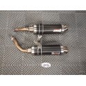 Silencieux MIVV carbone d'échappement de Triumph 675 street triple 2007-2012