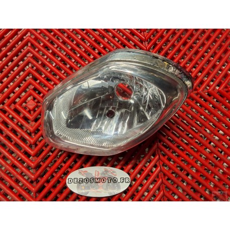 Optique droit en amende de Triumph 675 street triple 2012