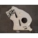 Flan de carénage gauche de 1300 GSXR HAYABUSA 99-07