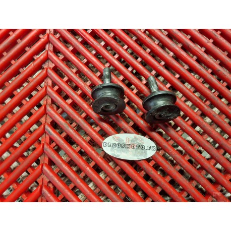 Diabolos noirs 8 mm frottés