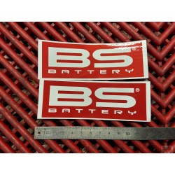 2 Stickers BS Batterie