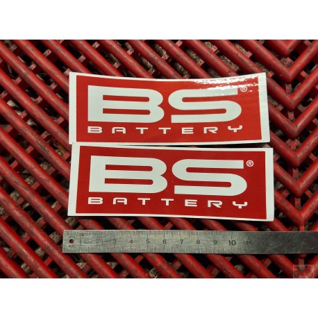 2 Stickers BS Batterie