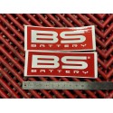 2 Stickers BS Batterie