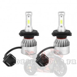 PROMO AMPOULE/LAMPE A LED H4 12V CULOT P43t 8000 LUMENS par 2 