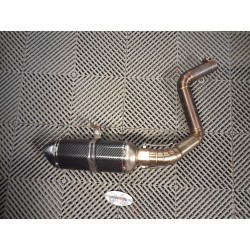 1/2 ligne d'échappement adaptable de KTM 125 Duke 11-12