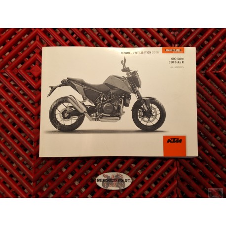 Manuel d'utilisation pour 690 Duke 2016--2019