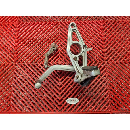 Platine repose pied avant gauche avec sélecteur de BMW R1150 GS 99-03 