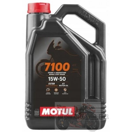 Huile moteur 7100 MOTUL 4T 15W50 4L