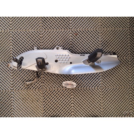 Platine repose pieds gauche + selecteur BMW R1150 RT 01-04